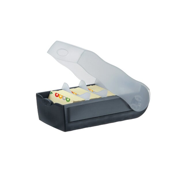 HAN Bo&icirc;te fichier Croco A7 997-633 noir 12.1x8.5x24.6cm