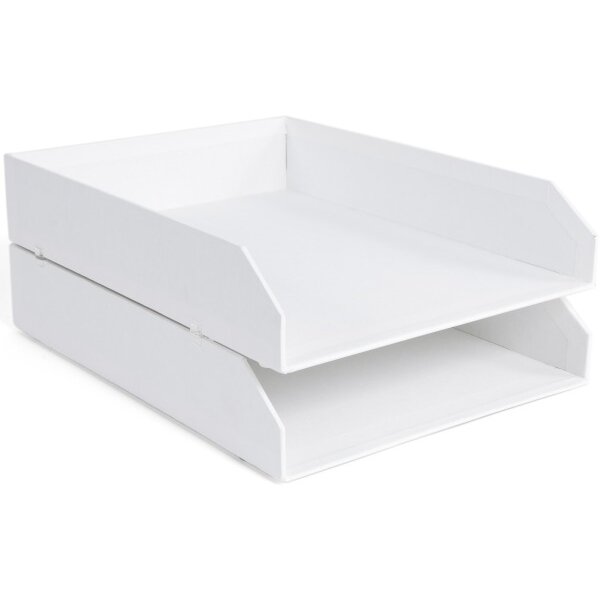 BIGSO BOX OF SWEDEN Corb. à courrier Hakan A4 789245501N blanc 2pcs.