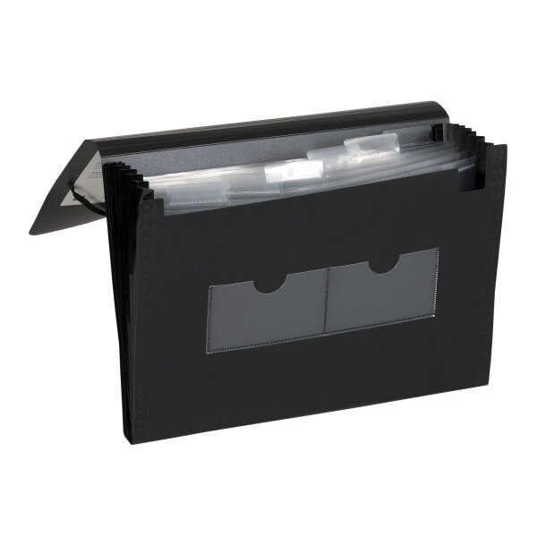 DUFCO Expanding File A4 51500.03691 noir 6 comp.