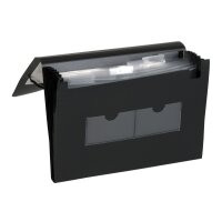 DUFCO Expanding File A4 51500.03691 schwarz 6 Fächer