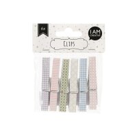 I AM CREATIVE Holzklammer IV 6105.58 6 Stück