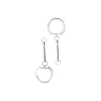 I AM CREATIVE Schlüsselringe 4100.11 mit Kette, 6cm,...