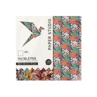 I AM CREATIVE Faltblätter Blumen 4077.16 15x15cm, 60...