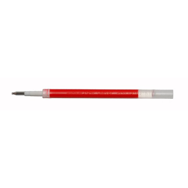UNI-BALL Cartouche 0.7mm UMR-87.2 RED rouge, 2 pcs.