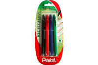 PENTEL Brush Sign Pen S520 XS524 ass., 4 pcs.