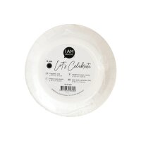 I AM CREATIVE Pappteller, mint, 18.5cm 6010.926 8 Stück