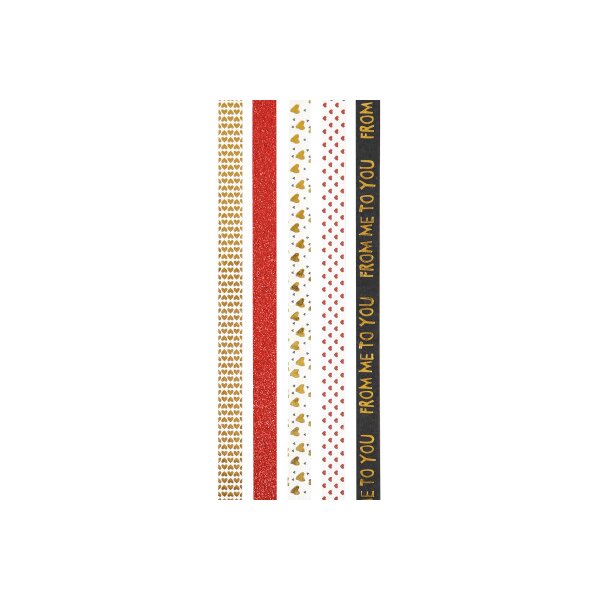 I AM CREATIVE Washi Tape Set 5 4085.112 15mmx5m 5 St&uuml;ck