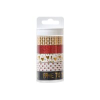 I AM CREATIVE Washi Tape Set 5 4085.112 15mmx5m 5...