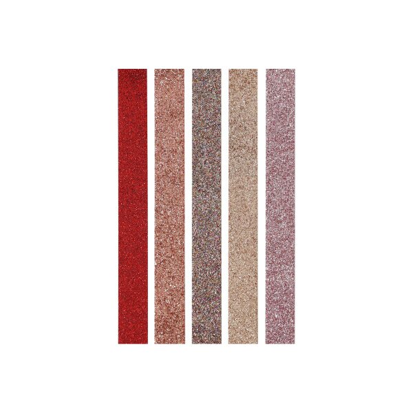 I AM CREATIVE Washi Tape Set 15mmx3m 4085.1 Glitter 5 Stück