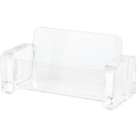 WEDO Visitenkartenhalter CRISTAL. 604416 11.5x5.5x5cm...