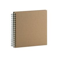 RÖSSLER Fotoalbum 1329452626 23x23cm, kraft/off-white