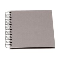 RÖSSLER Fotoalbum 1329452495 18x18cm, taupe/schwarz