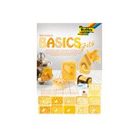 FOLIA Motivblock Basic 46149 gelb, 30 Blatt