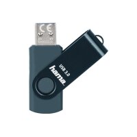 HAMA USB-Stick Rotate 182465 3.0, 128GB, 90MB/s, Petrol