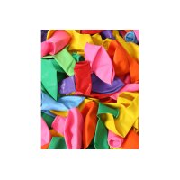 I AM CREATIVE Ballons coloré 6010.4 100 pcs.