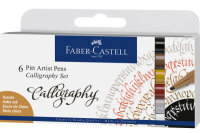 FABER-CASTELL Pitt Artist Pen Set 167506 ass., 6 pcs.