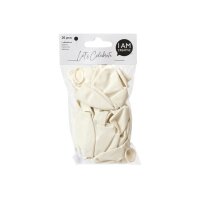 I AM CREATIVE Luftballons, weiss 6010.71 20 Stück