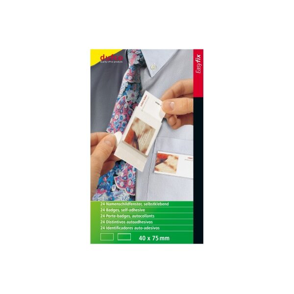 DUFCO Namensschilder 53001.44 40x75mm 24 Stück