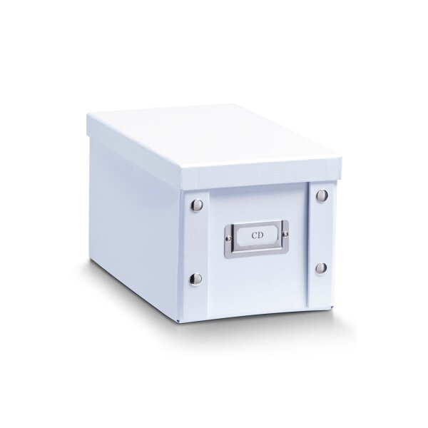 ZELLER CD-Box 6.9l 17760 blanc 16.5x28x15cm