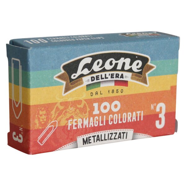 SMART OFFICE Trombones no. 3 21213 28mm coloré ass. 100 pcs.