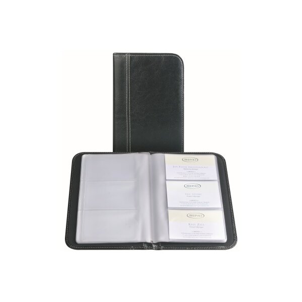 BREPOLS Visitenkartenalbum 26.3.0301 Palermo 144 schwarz