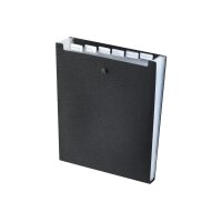 KOLMA Fächermappe LineaVerde A4 11.035.06 schwarz 7...