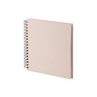 RÖSSLER Fotoalbum 1329452586 23x23cm, powder/offwhite