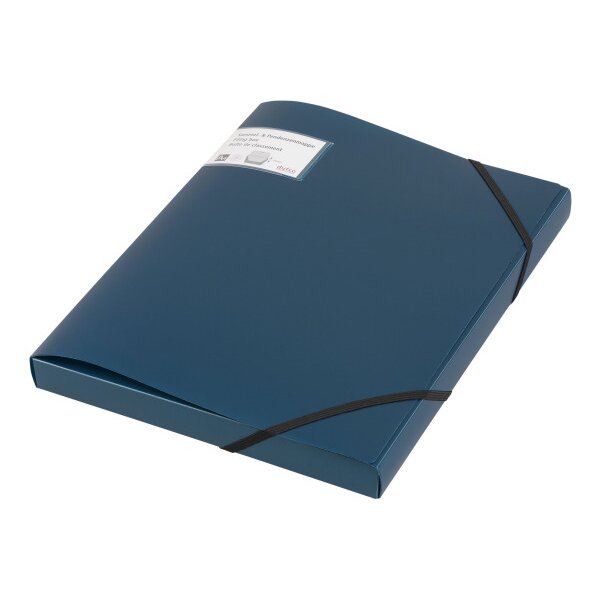 DUFCO Sammelbox A4 51500.03656 blau metallic 2.5cm