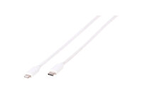 AUKEY Câble 45281 USB-C - Lightning, 1m, blanc