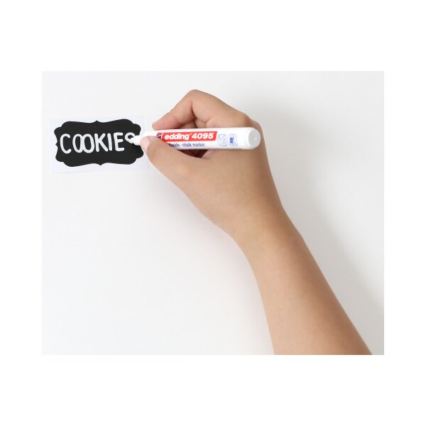 I AM CREATIVE Autocollants tableau 4087.44 de craie, 4 flls.