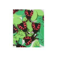 I AM CREATIVE Foamy 4019.35 Marienkäfer, 76 Stück