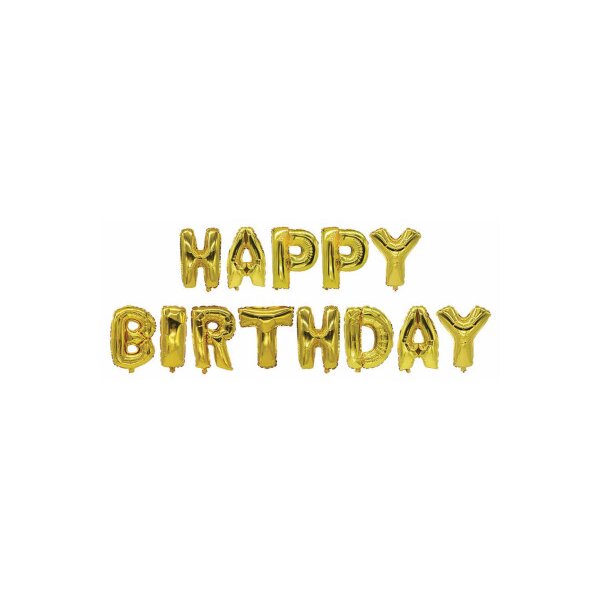 I AM CREATIVE Ballon aluminium HBD 35cm 6010.92 or