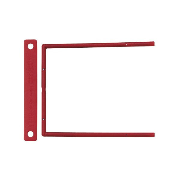 DUFCO Heftverschluss 51006 D-Clip rot 20 Stk.