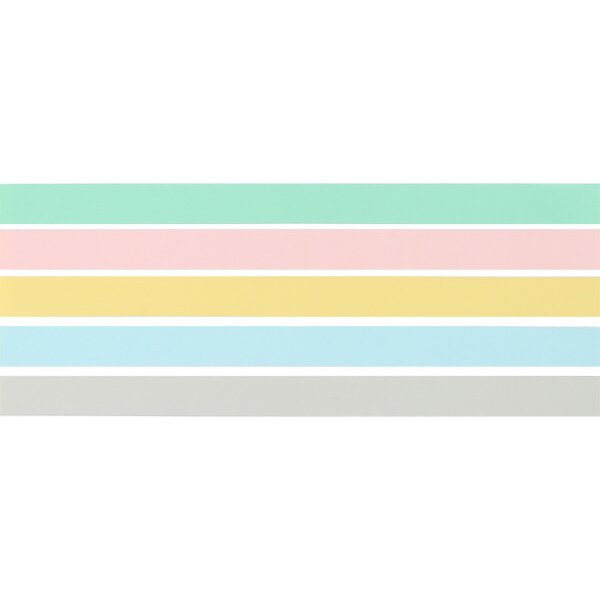 I AM CREATIVE Washi Tape Set 4085.103 Pastell 5 St&uuml;ck