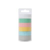 I AM CREATIVE Washi Tape Set 4085.103 pastel 5 pièces