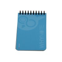WHYNOTE Carnet A6 WNPBOK04 kit de démarrage, bleu