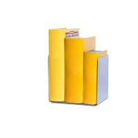 MAUL Buchstütze magnethaftend 7.25 14x12x14cm silber 2 Stk.