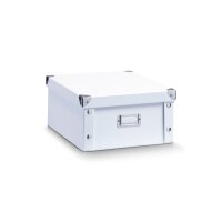 ZELLER Aufbewahrungsbox 11lt 17763 weiss 31x26x14cm
