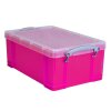 USEFULBOX Kunststoffbox 9lt 68502718 transparent pink