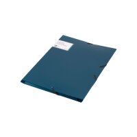 DUFCO Gummibandmappe A4 51500.03641 blau Kunststoff