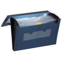 DUFCO Expanding File A4 13 Fächer blau metallic 13...