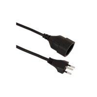 S-ELECTRO Verlängerungskabel 02.900.3SZ schwarz, 3m