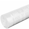PROnappe Nappe en papier damassé, (l)1,18 x (L)25 m, blanc