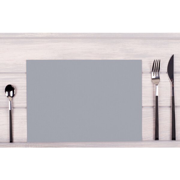 PROnappe Set de table jetable Spunbond, 400 x 300 mm, noir