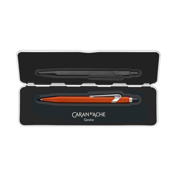 CARAN DACHE Kugelschreiber 849 Colormat-X 849.776 orange, Slimpack