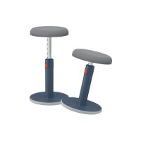 LEITZ Tabouret assis/debout Cosy 6518-00-89 gris haut...