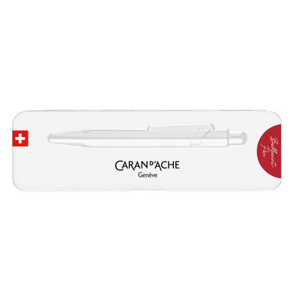 CARAN DACHE Kugelschreiber 849 Colormat-X 849.585 rot, Slimpack