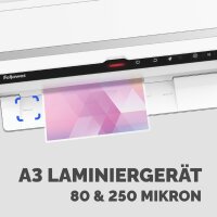 Fellowes Laminiergerät Venus, DIN A3, weiss