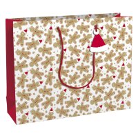 Clairefontaine Sac cadeau de Noël Pain dépices, large