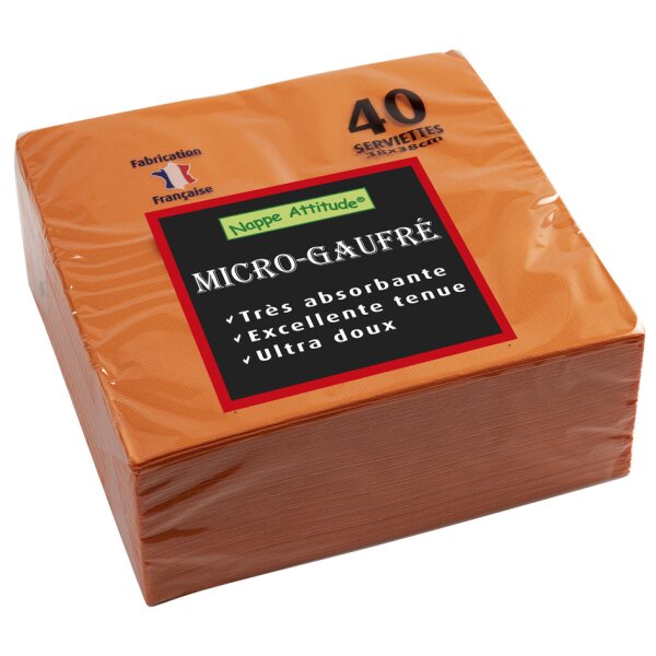 PROnappe Dinner-Servietten, 380 x 380 mm, weiss